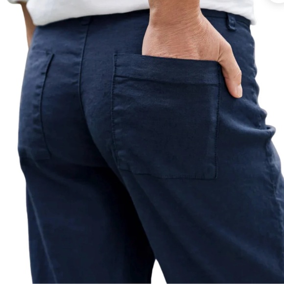 Frank & Eileen Kinsale Navy Pants. Size 10. Worn once. EUC